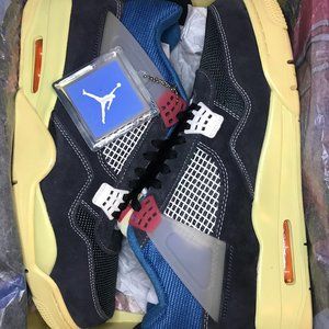 Air Jordan 4 Retro x LA Union " Off Noir "